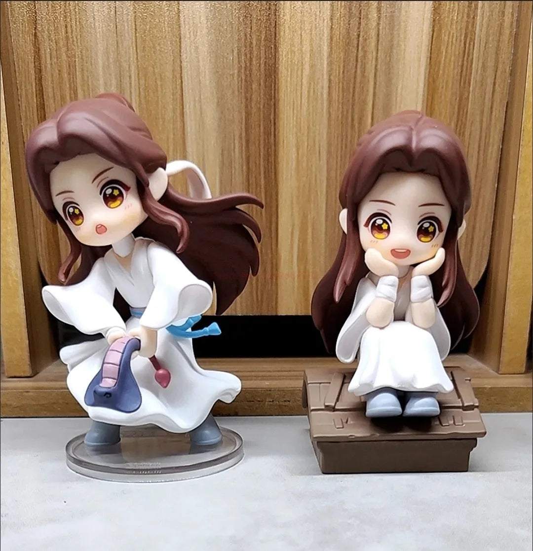 Genuine Heavenly Official Blessing Xie Lian Hua Chneg San Lang Lucky To Meet You Series Action Figures Model Anime Toys Gift