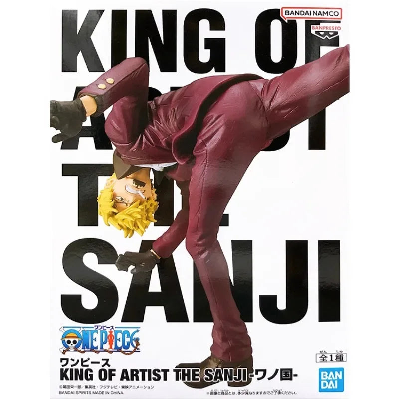 In Stock Bandai Original BANPRESTO ONE PIECE KOA Sanji Wano Country PVC Anime Figure Action Figures Model Toys