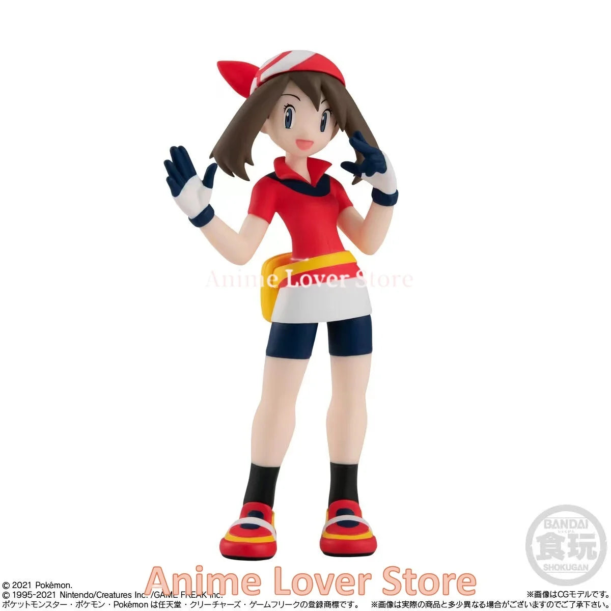 Bandai Original Scale World POKEMON Hoenn Region May Brendan Swablu Altaria Ralts Gardevoir Anime Figures Toys