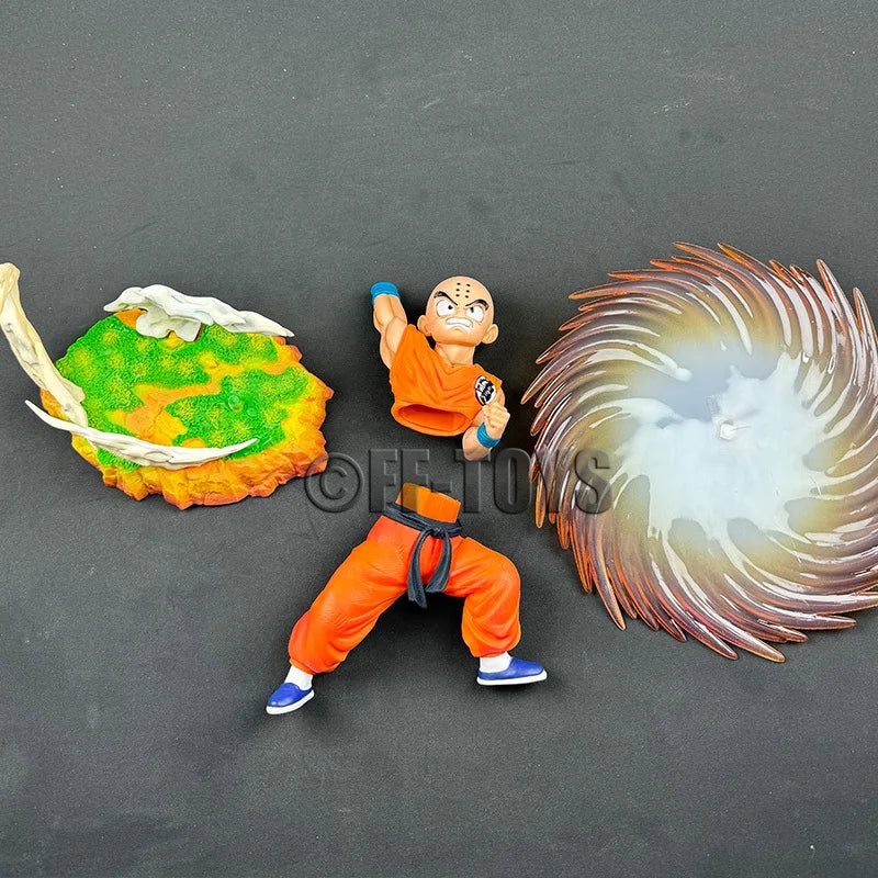 18cm Dragon Ball Kienzan Kuririn Figure Namek Kuririn Figurine PVC Satue Action Figures Collection Model Toys Gifts