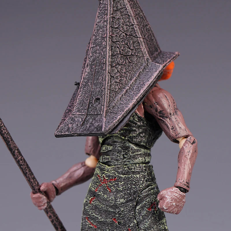 17cm Figma Sp-055 Silent Hill Revelation 3D Figure Red Pyramid Thing Action Figures PVC Collection Pyramid Head Model Toys Gifts