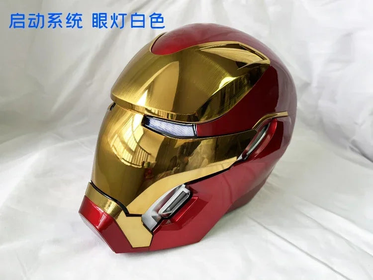 1:1 Iron Man Mk50 Mk17helmet Wearable Voice-Activated Deformation Helmet Around Marvel Animation Derivatives Model Toy Gift