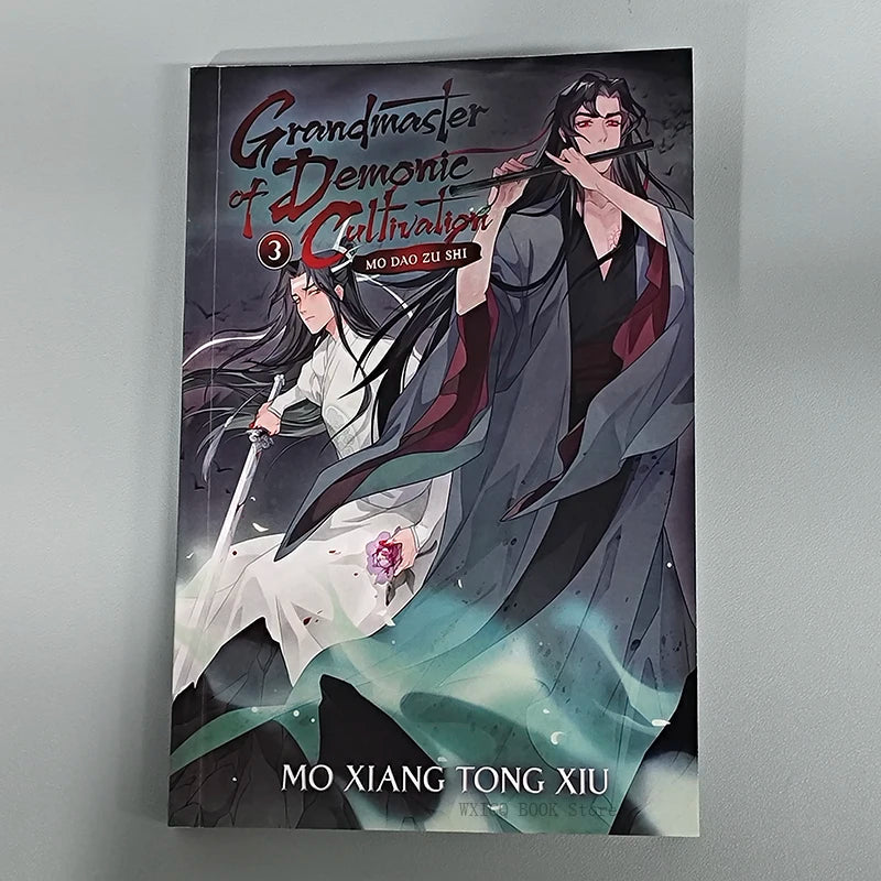 Volume 1-5 English comic book grandmaster of demonie cultivation Dan Mei fantasy novel MO DAO ZU SHI libros de manga  books