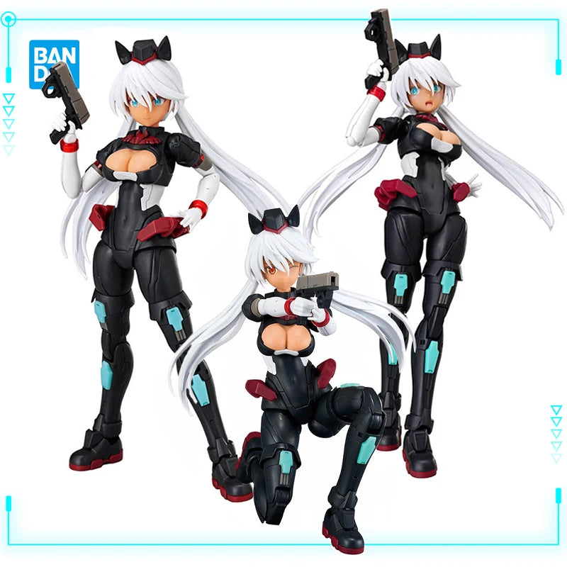 Bandai Original Genuine 30 Minutes Sisters Yufia Eliene Stipla Laranel Siana Farina Neverlia Rishetta Palyton Models Toy Figures