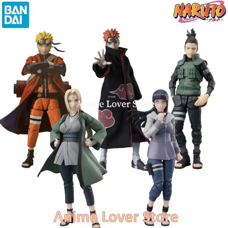 Bandai SHF Naruto Uzumaki Naruto Uchiha Sasuke Madara Haruno Sakura Hatake Kakashi Jiraiya Orochimaru Anime Figures