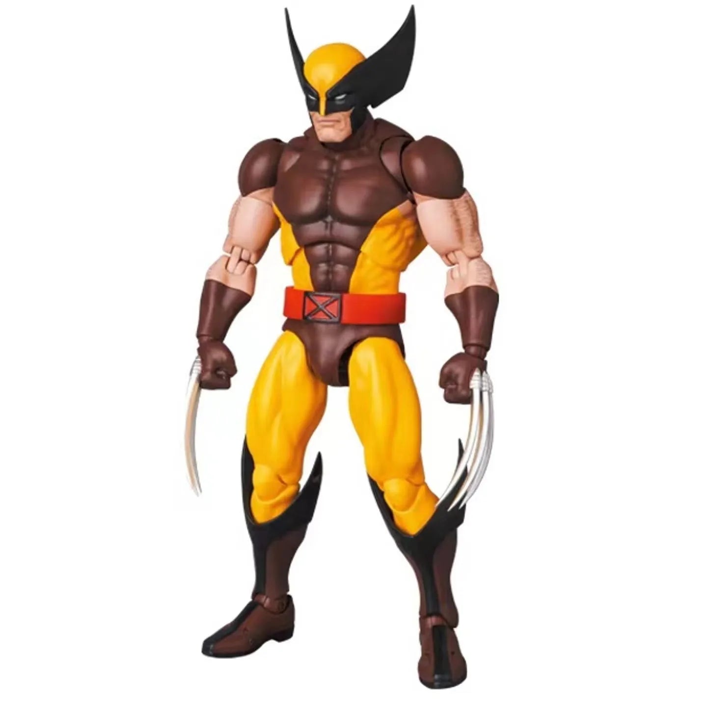 Ct Mafex 138 Wolverine Action Figures Toys Set High Quality Movable Statue Model Doll Collectible Ornaments Halloween Xmas Gifts