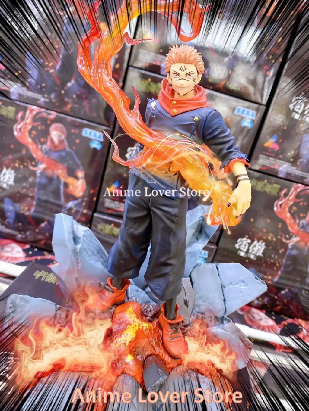 Original Genuine SEGA Jujutsu Kaisen Satoru Gojo Ryomen Sukuna Okkotsu Yuta Fushiguro Megumi Toji  Anime Figure