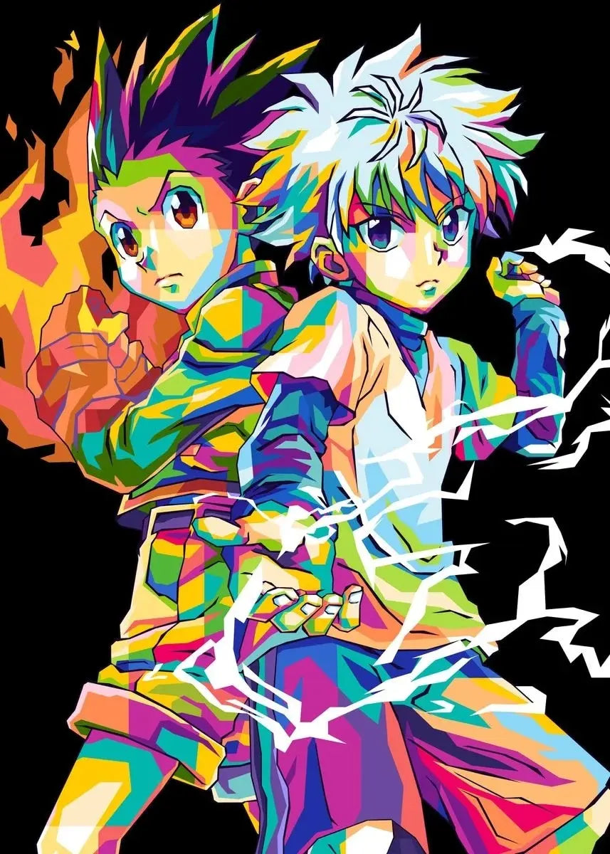 Hunter x Hunter Retro Poster