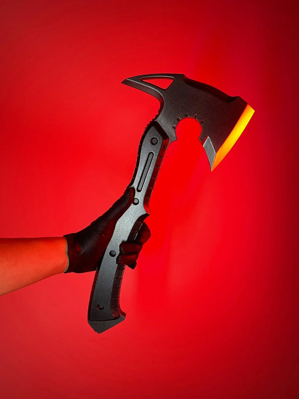Men's Cosplay Prop Game Halloween Axe Cosplay Prop 3D Printed Plastic Axe Model Costume Accessories