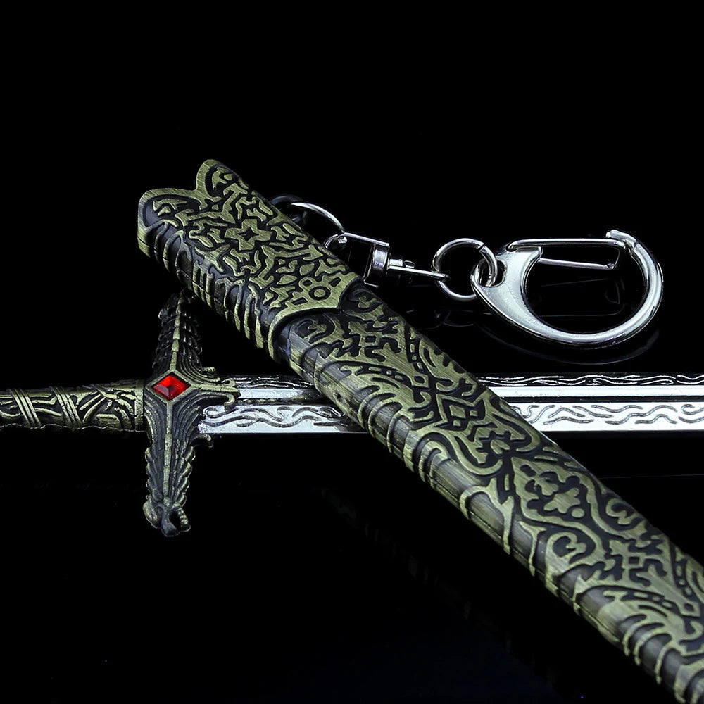 22cm Metal Sword Game of GOT Thrones American TV Series Merchandise 1:6 Medieval Weapon Model Home Ornament Equipment Collection