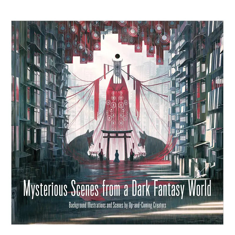 4 Books Set Japanese Original Illustration Art Book Dark Fantasy Nostalgia Parallel Scenes Can Purchase Separately