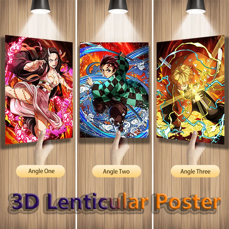 Demon Slayer 3D Motion Poster