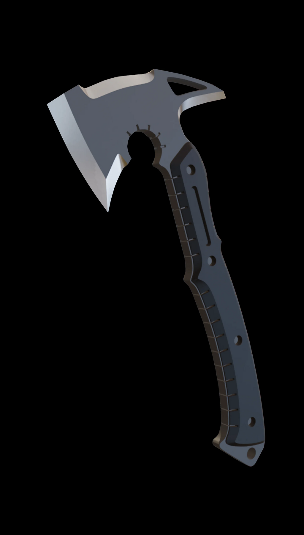 Men's Cosplay Prop Game Halloween Axe Cosplay Prop 3D Printed Plastic Axe Model Costume Accessories