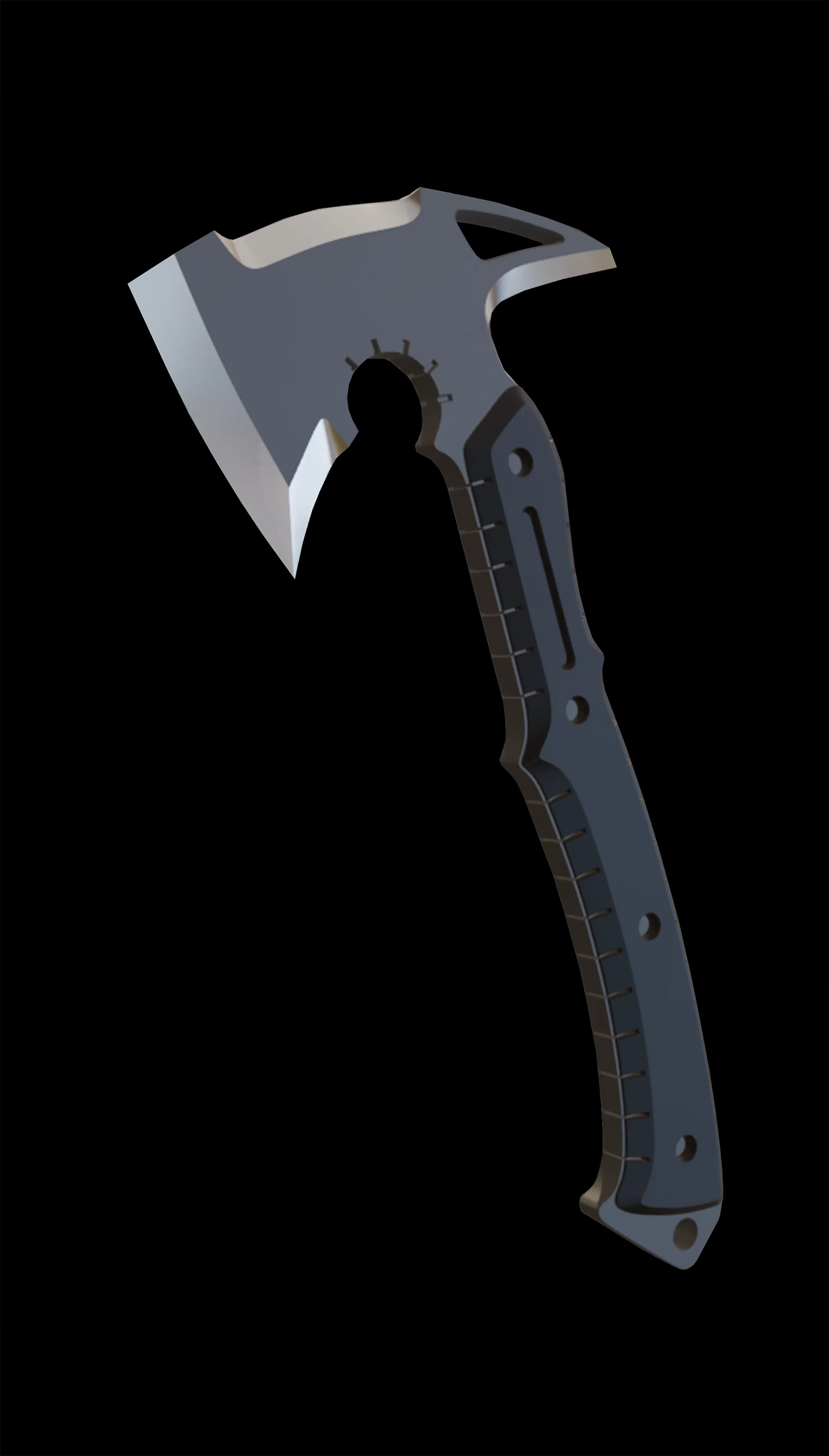 Men's Cosplay Prop Game Halloween Axe Cosplay Prop 3D Printed Plastic Axe Model Costume Accessories