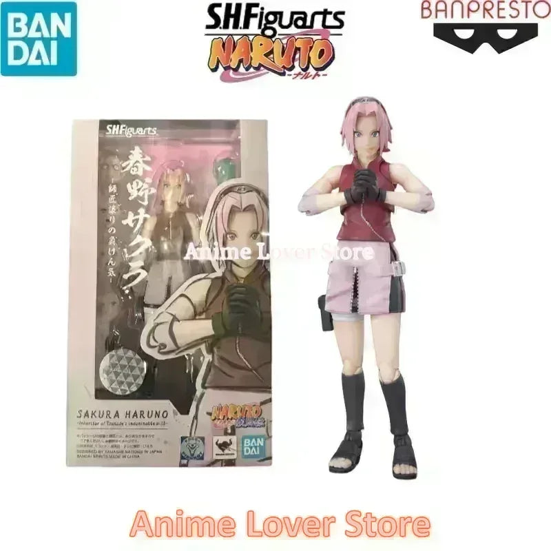 Bandai SHF Naruto Uzumaki Naruto Uchiha Sasuke Madara Haruno Sakura Hatake Kakashi Jiraiya Orochimaru Anime Figures