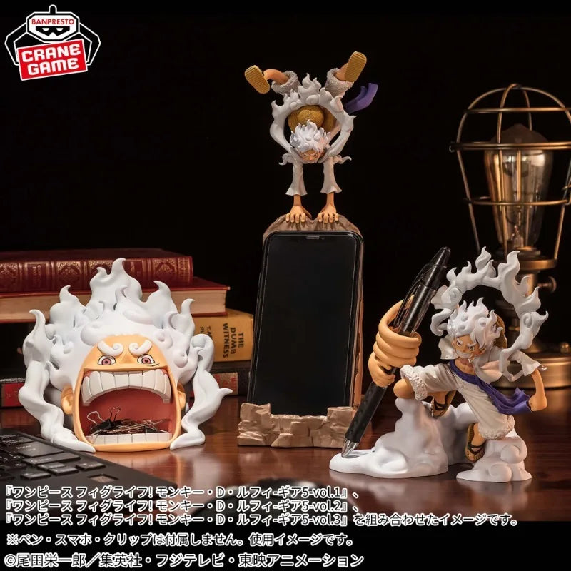 In Stock Original BANDAI Banpresto FigLife ONE PIECE Monkey D. Luffy Nika PVC Anime Figure Action Figures Model Toys Gifts