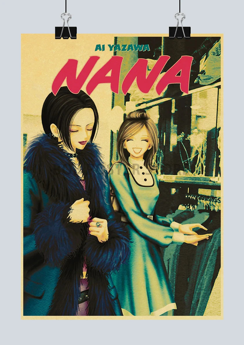 NANA Retro Kraft Paper Poster