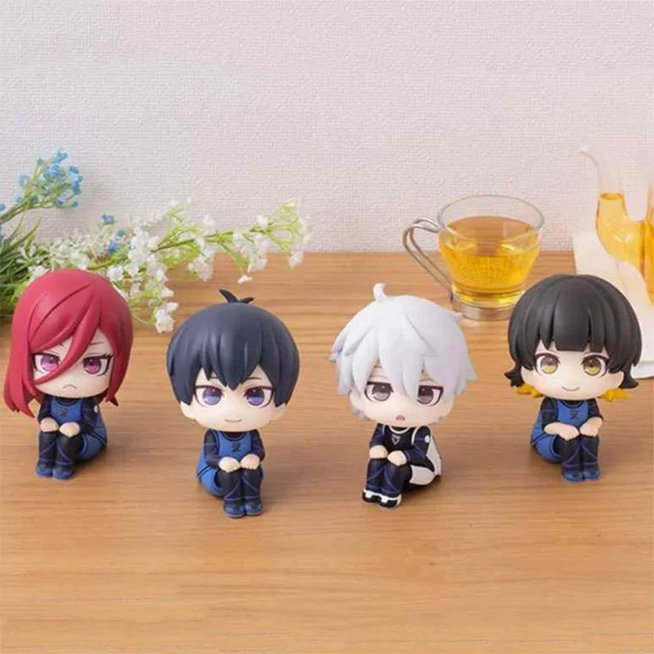 Blue Lock Anime Figure Isagi Yoichi Chigiri Hyoma Bachira Meguru Nagi Seishiro Action Figures Collection Model Figurine Doll Toy