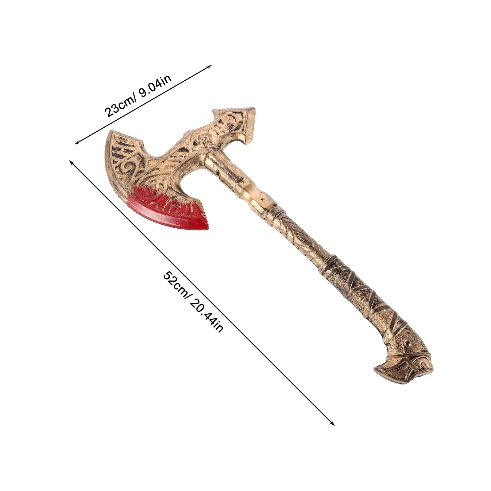 Stage Performance Axe Prop Realistic Look for Pirate Viking Cosplay Events Halloween Party Decorations Movie Props