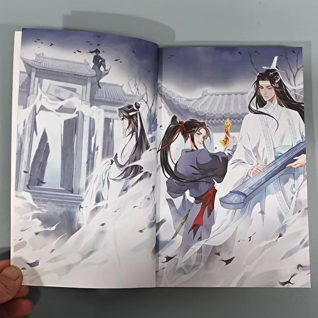 Volume 1-5 English comic book grandmaster of demonie cultivation Dan Mei fantasy novel MO DAO ZU SHI libros de manga  books