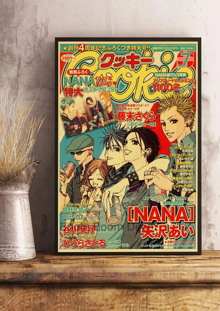 NANA Retro Kraft Poster