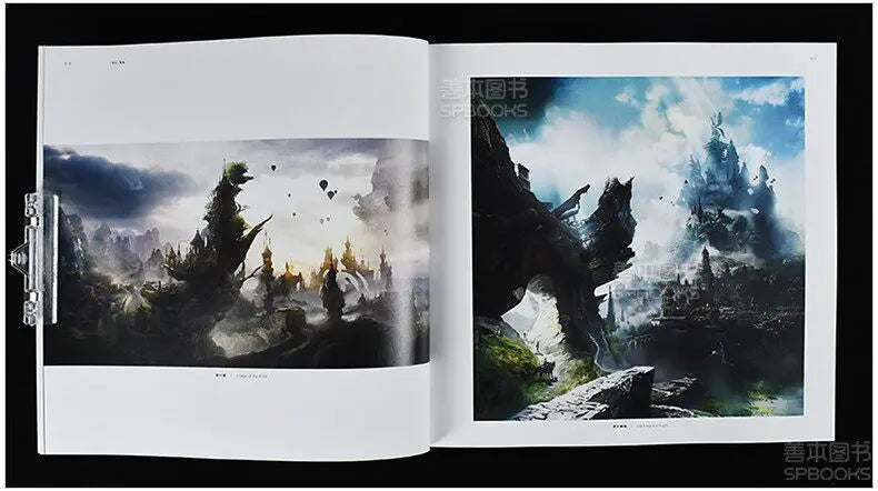 4 Books Set Japanese Original Illustration Art Book Dark Fantasy Nostalgia Parallel Scenes Can Purchase Separately