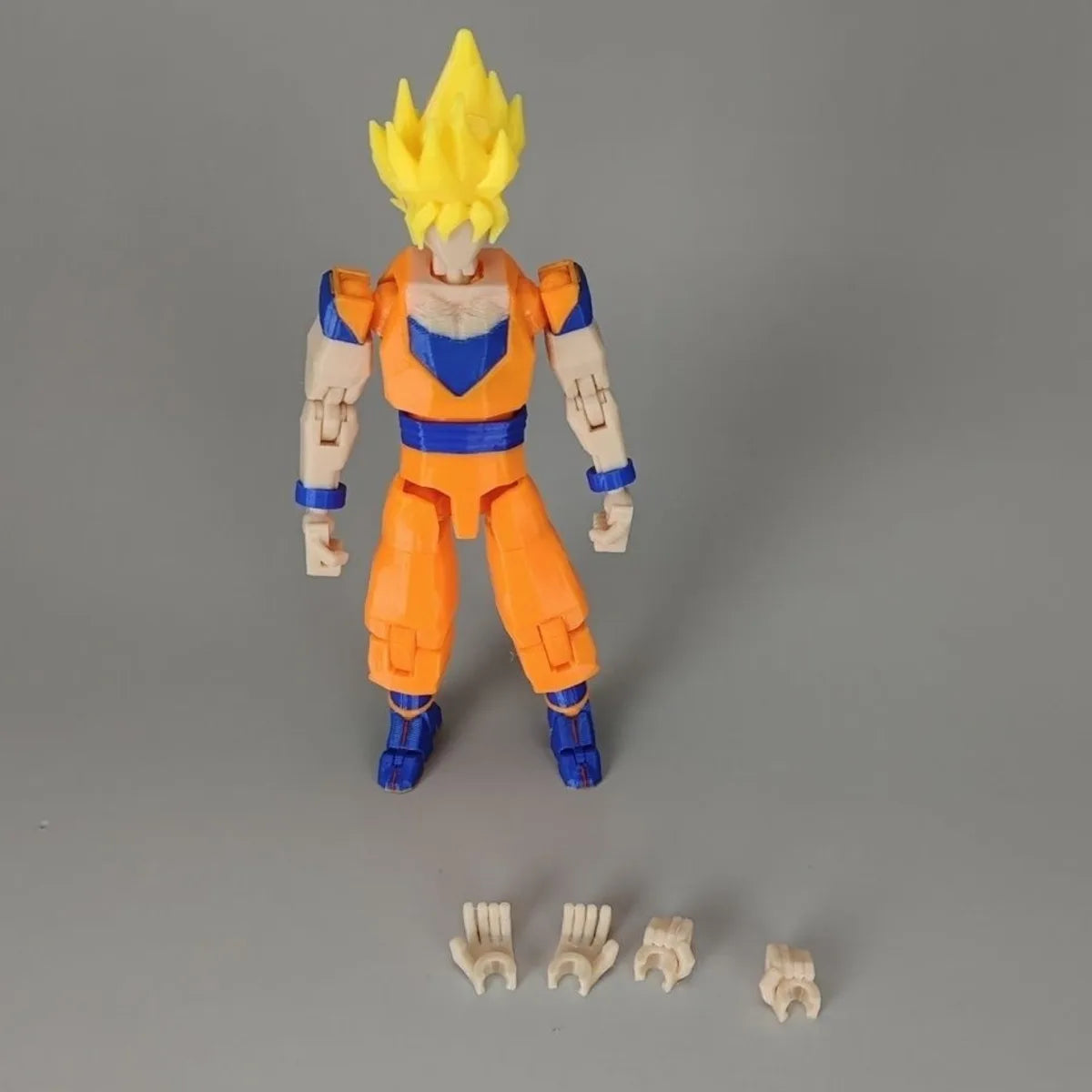 3D Printed Dragon Ball Goku Saiyan Anime Multi-Jointed Shapeshift Toys Action Figures Mannequin Model Superheros Ornaments