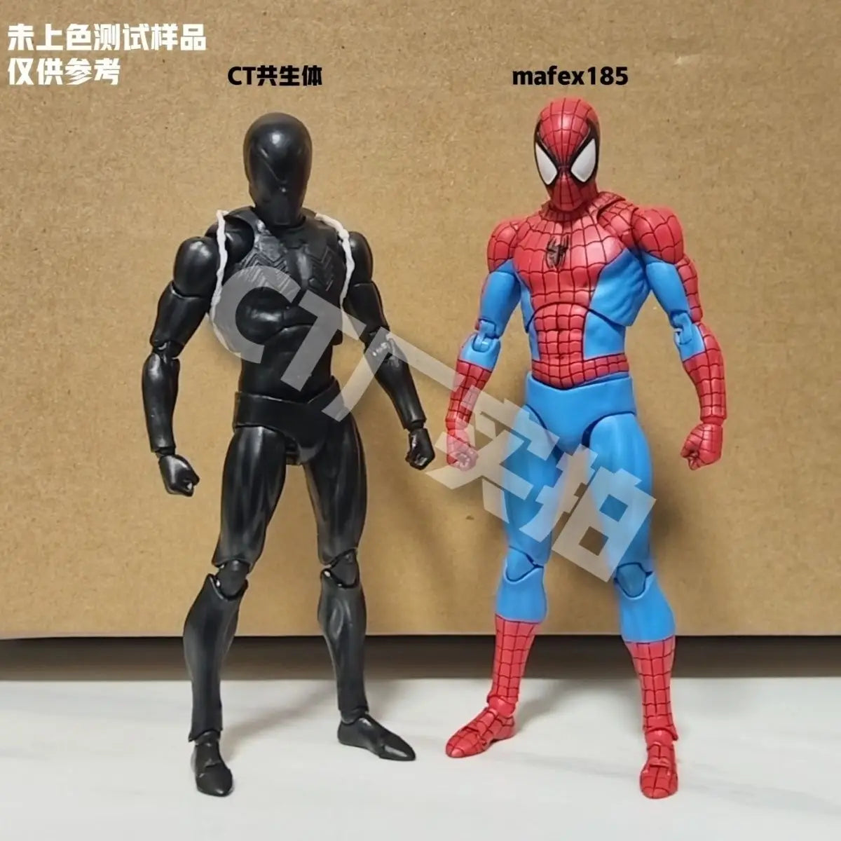 CT 1/12 The Amazing Spider-Man MAFEX 147 S.H.Figuarts Spider Man Venom symbiotic Black Suit Anime  Action Figures 6" Model Toy