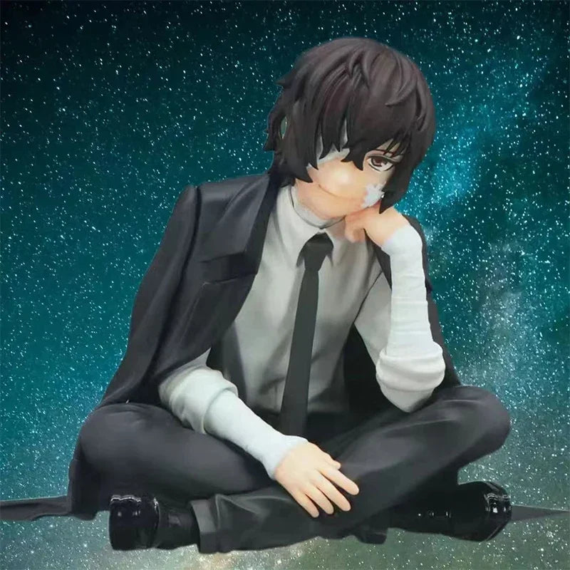 Japanese Anime Dazai Osamu Figurine Bungo Stray Dogs Action Figures PVC Model Collection Peripheral Toys Birthday Gifts