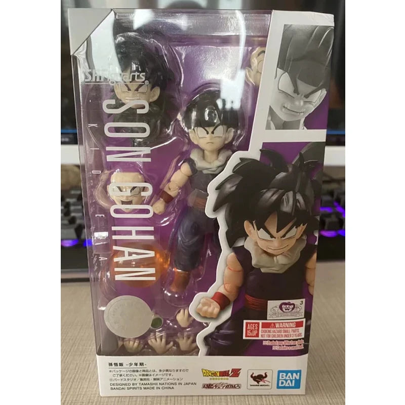100%Original BANDAI S.H.Figuarts Son Gohan Vegeta Android 16  Frieza Turles Dodoria Dragon Ball Z Action Figures Model Toys