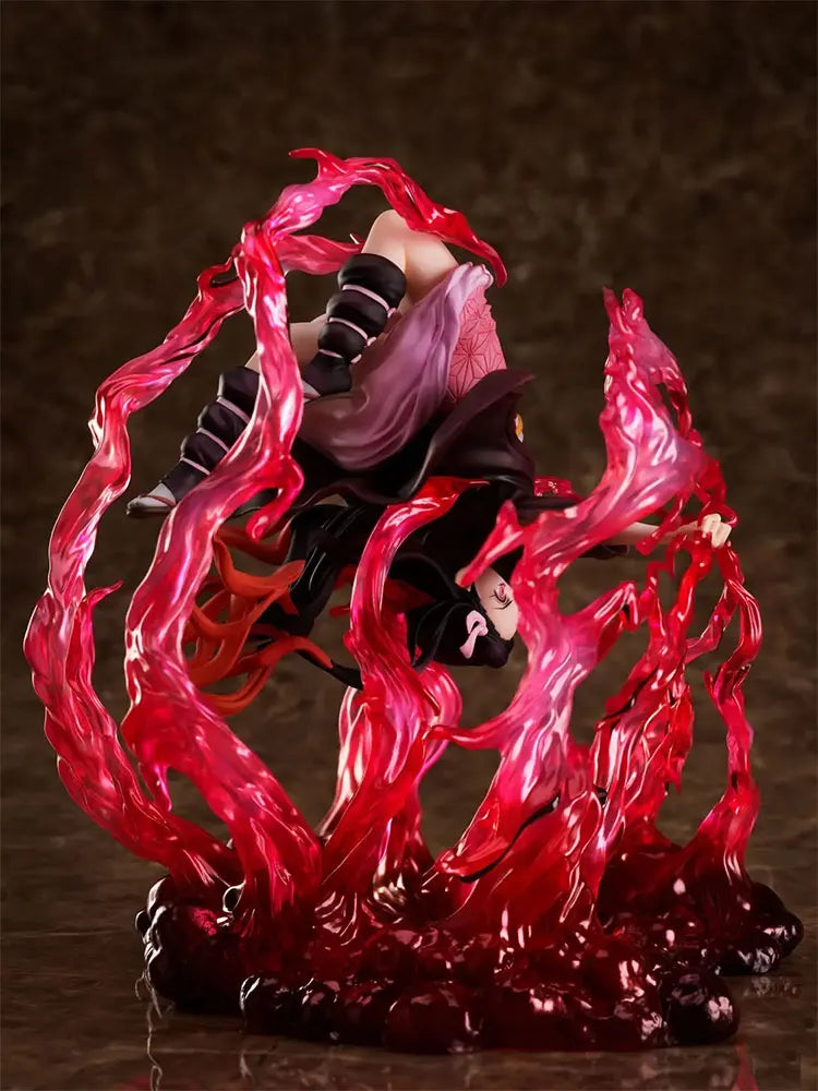 Hot Ghost Annihilation Blade Gk Blood Ghost Art, Bloody Bean Special Effect Scene Model, Cartoon Desktop Ornament Handmade