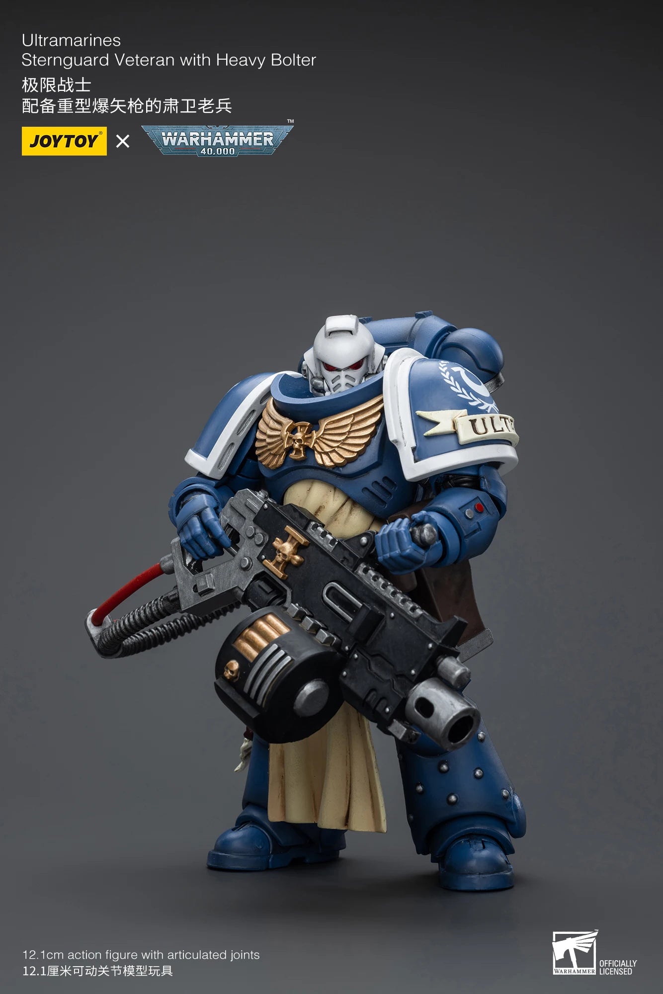JOYTOY Warhammer 40K 1/18 Action Figures NEW Ultramarines Sternguard Veteran Anime Model Toys Gift