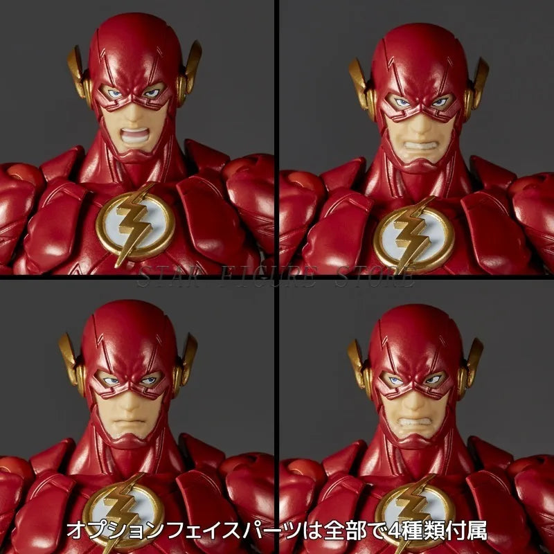 Amazing Yamaguchi Flash Spider-man Action Figure PVC Movable Collectible Toys Revoltech Black Panther Flashpoint Figures Model