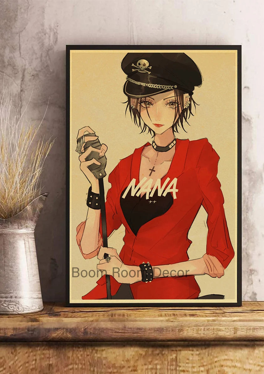NANA Retro Kraft Poster
