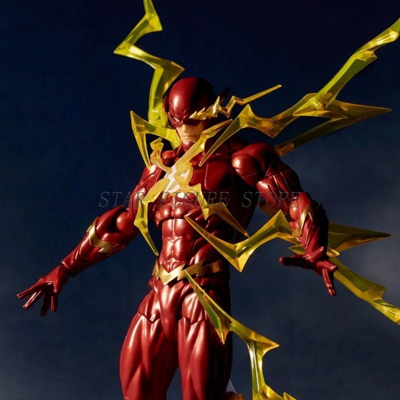 Amazing Yamaguchi Flash Spider-man Action Figure PVC Movable Collectible Toys Revoltech Black Panther Flashpoint Figures Model