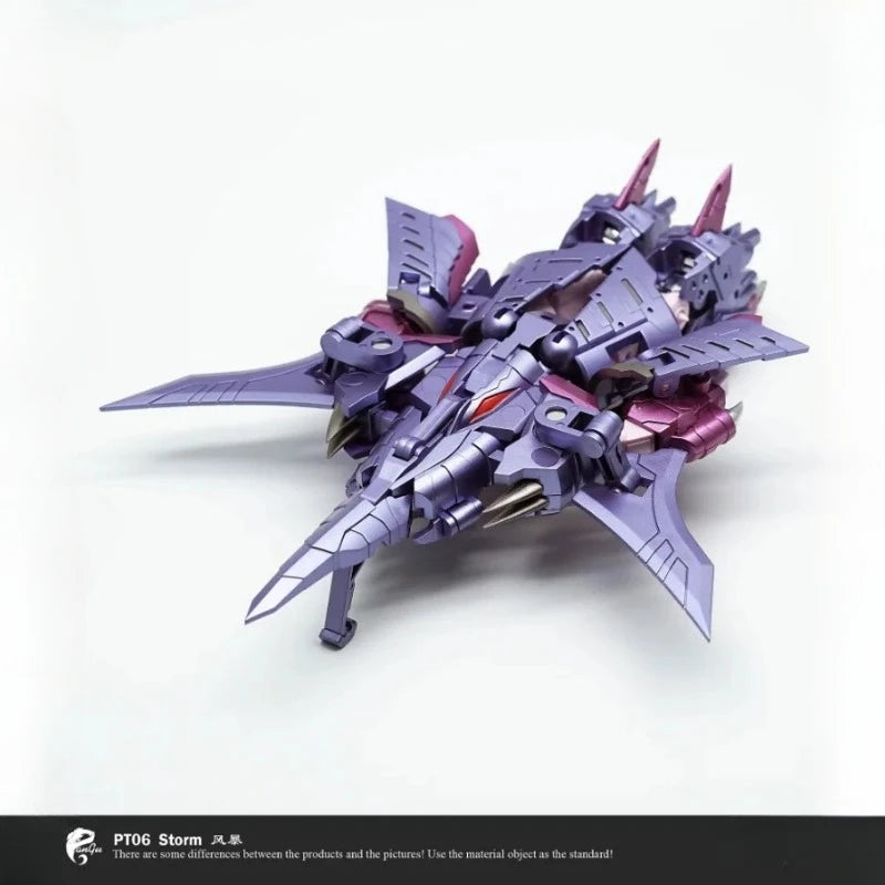 Transformation PANGU Toys PT-09 PT09 Wikiwand Metal Action Figures Deformation Shuttle Wirrior Model With Dual Blades Boys Gifts