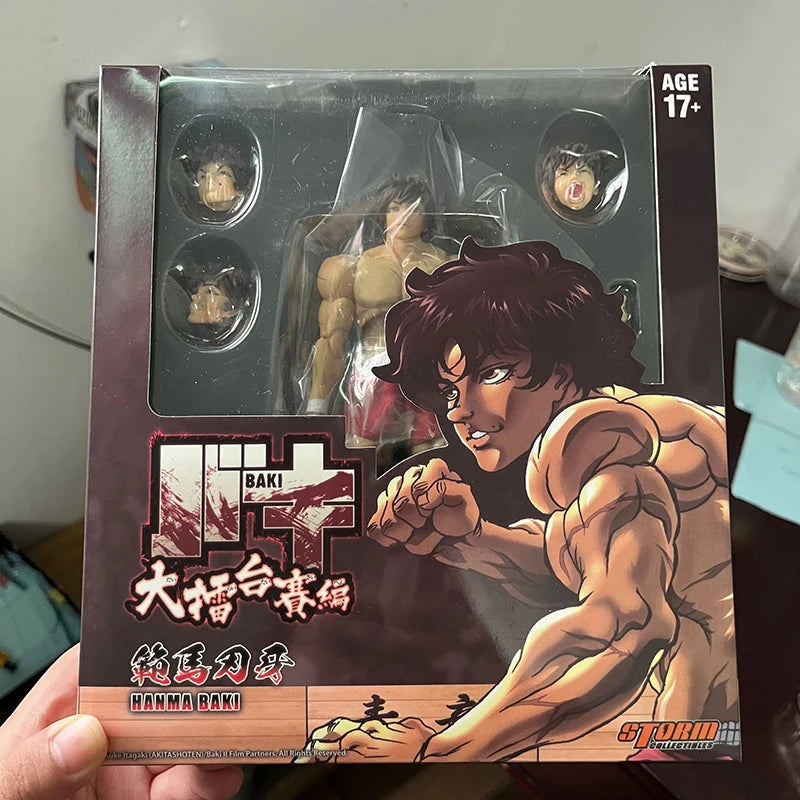 Presale Ko St Storm Toys Baki Hanma Action Figure Baki Kibk01 1/12 Son Of Ogre Figures Collectible Model Toys Joint Movable Doll
