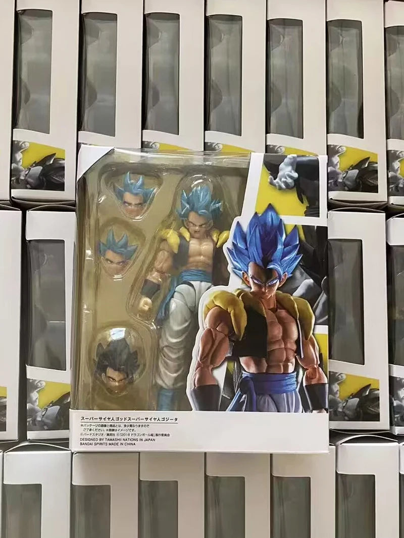 Shf Dragon Ball Z Figures Super Saiyan God Vegetto Action Figure Model Collection Anime DBZ Vegeta Son Goku Potara Figurine Toys