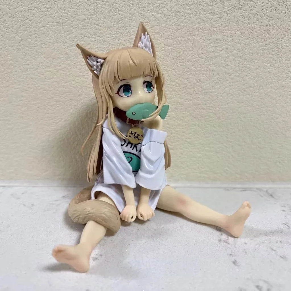 My Cat Is a Lovely Girl Anime Girl Figures Cat Ear Girl Kawaii Action Figure Collection Figurines Cute Model Doll Gift Kids Toys