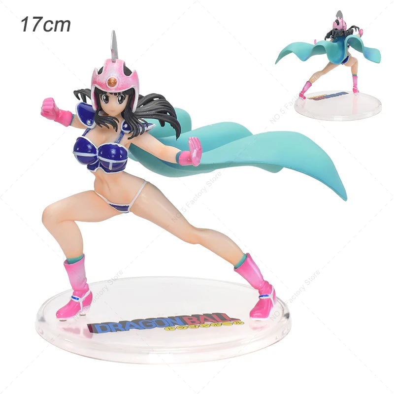 12 Style Anime Dragon Ball Z Kawaii Girls Action Figures Bulma Launch Chichi Android 18 Majin Buu Figurine Model Collectible Toy
