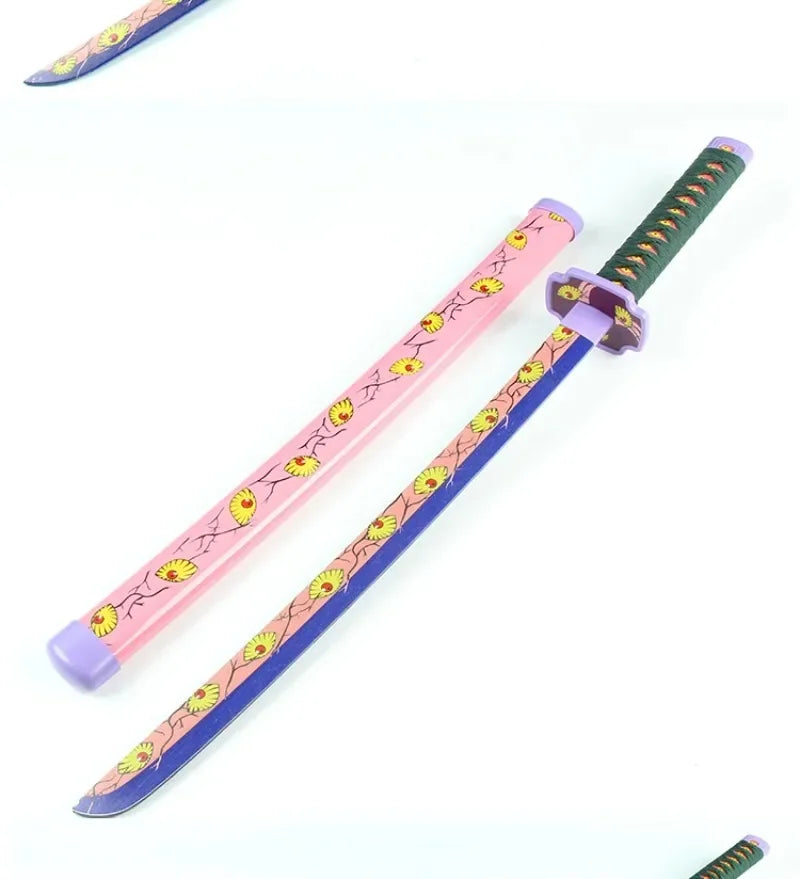 104cm Large Katana Schwert Wood Blade Sword Anime Cosplay Prop Ninja Knife Real Size Japanese Katana Original Samurai Sabre Gift