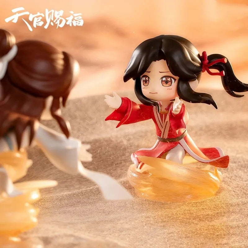 Genuine Heavenly Official Blessing Xie Lian Hua Chneg San Lang Lucky To Meet You Series Action Figures Model Anime Toys Gift