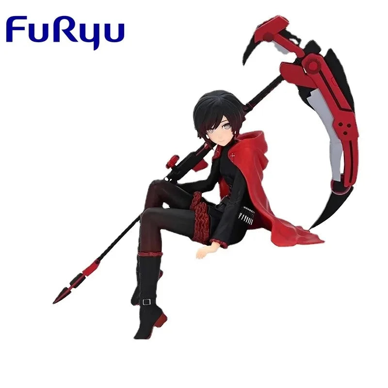 In Stock FURYU Original Noodles Stopper Figure RWBY Ruby Rose Anime Action Figures Toys for Boys Girls Kids Gift