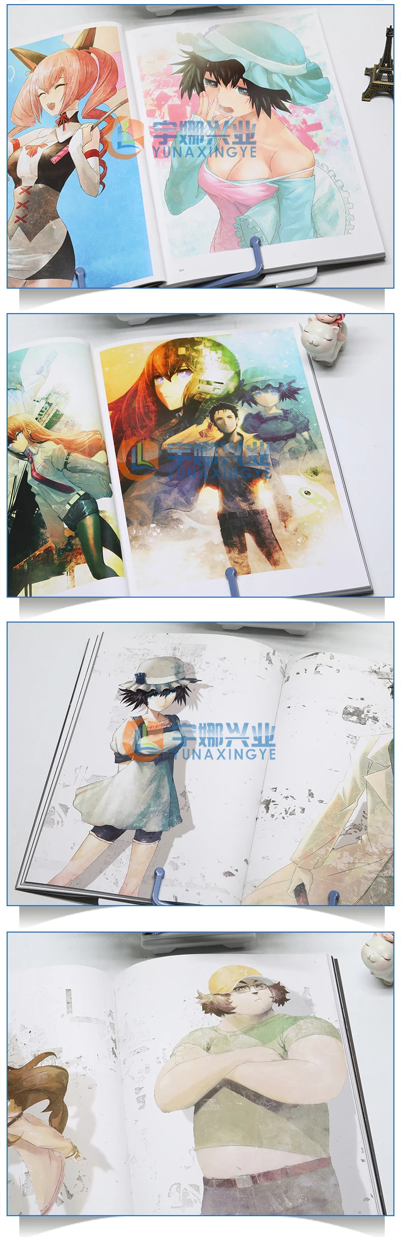 "Steins;Gate Artbook" Artbook Game Book Japanese Anime Character Setting Artbook