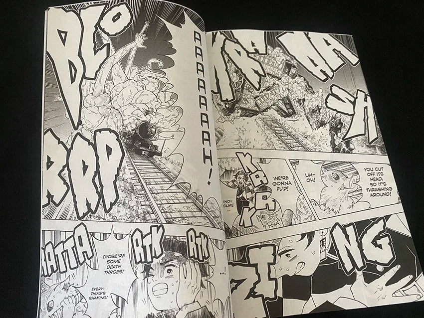 1 Book Japanese Anime Demon Slayer Kimetsu No Vol 8 Youth Manga Book English Comic Book Set Livre