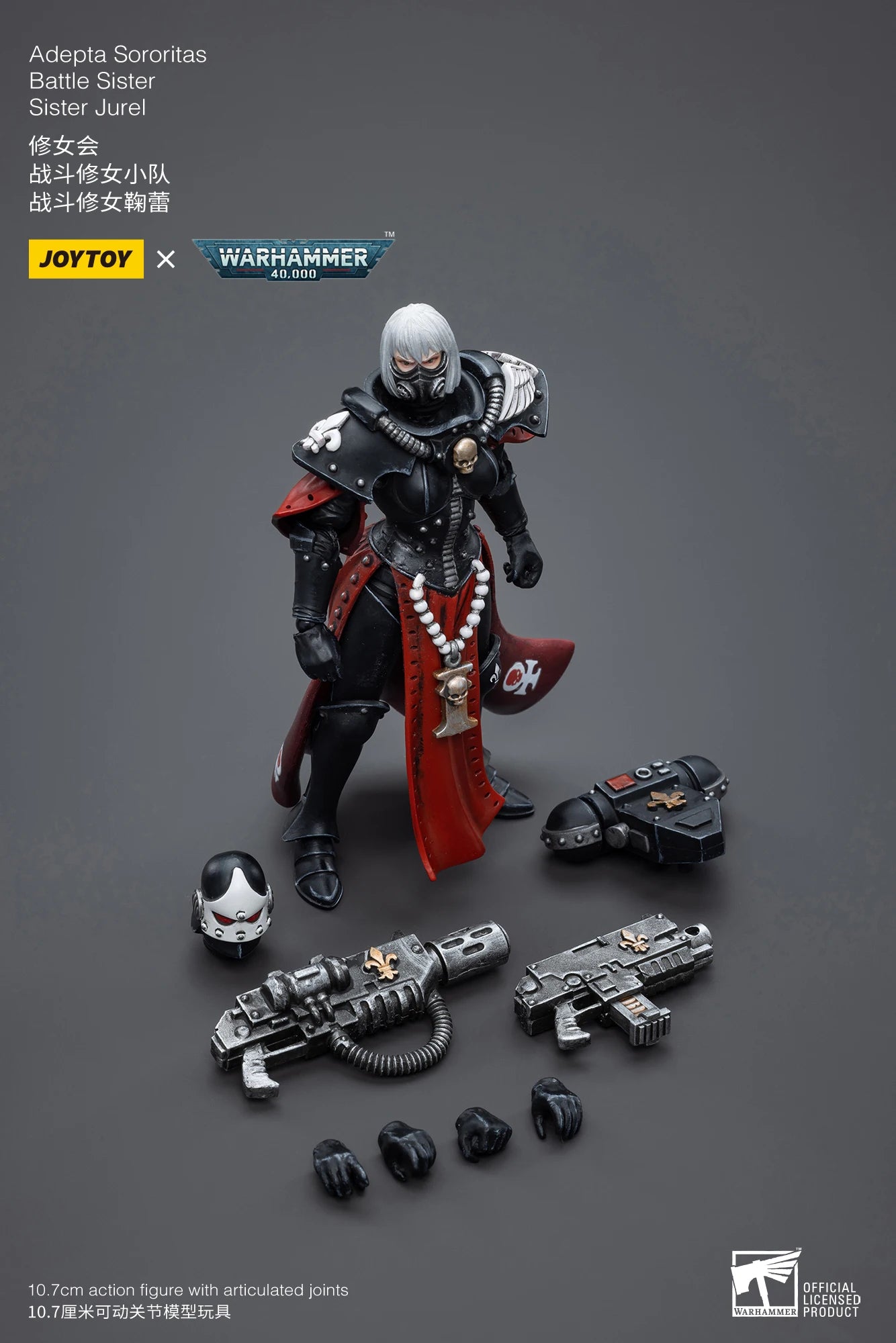 JOYTOY 1/18 Action Figure 40K The Horus Heresy Battle Sister Figures And Mechas Anime Military Model