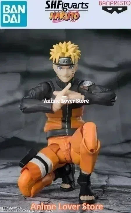 Bandai SHF Naruto Uzumaki Naruto Uchiha Sasuke Madara Haruno Sakura Hatake Kakashi Jiraiya Orochimaru Anime Figures