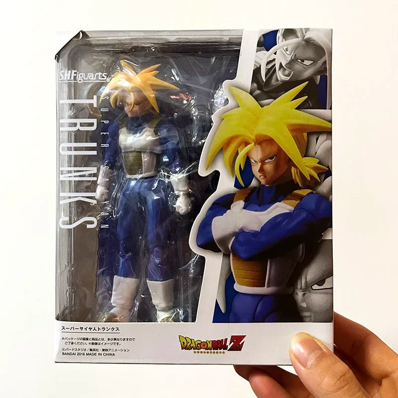 SHF Dragon Ball Z Figure Super Saiyan Trunks Action Figure Movable PVC Collection Anime Future Boy Torankusu Figures Model Toys