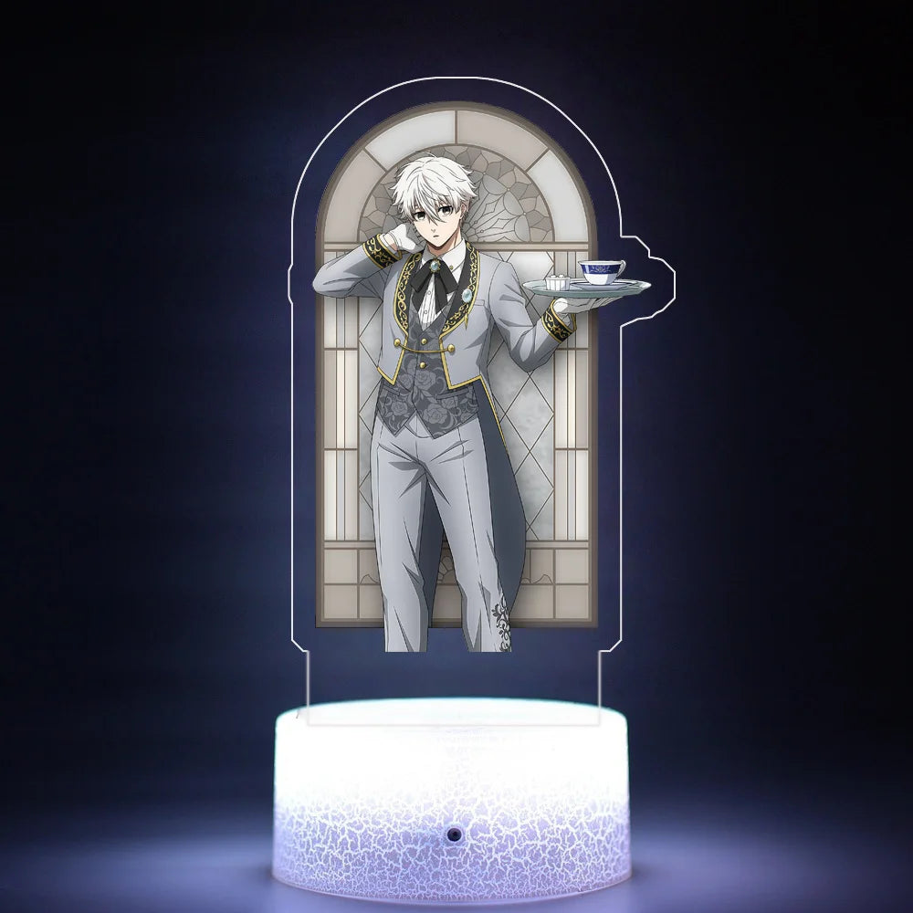 Acrylic Anime Cartoons Night Light for Blue Lock Yoichi Isagi Bedroom Standee Atmosphere Creativity Decoration Birthday Gift