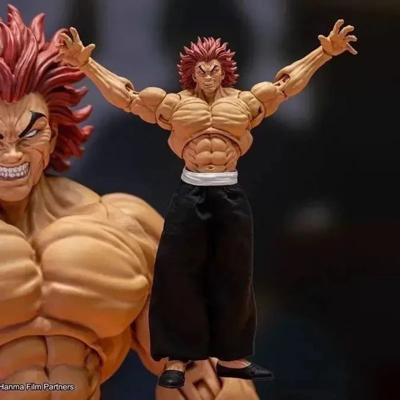 18cm Storm Toys Son Of Ogre Baki Anime Figures Yujiro Hanma Action Figure Statue Collection Figurine Model Doll Toys Kids Gift